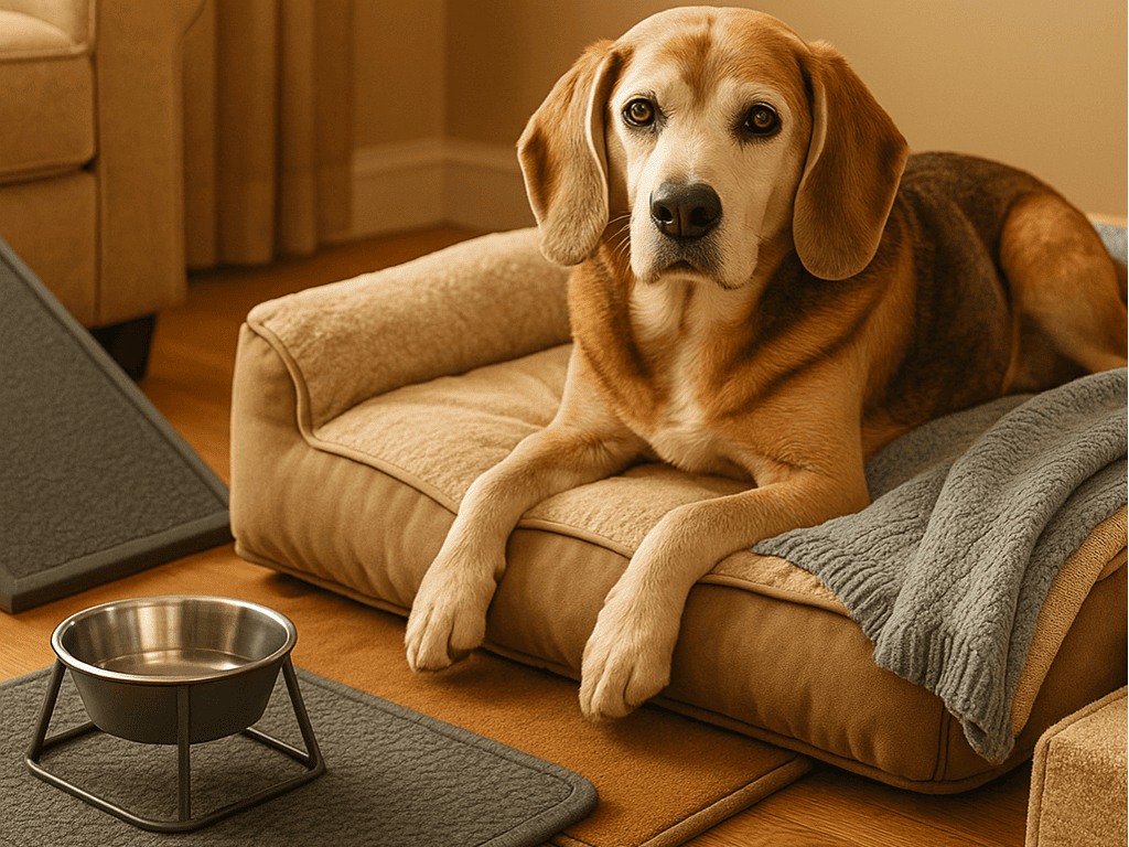 Essential Accessories for Dogs with Arthritis: Comfort, Safety, and Mobility at Home