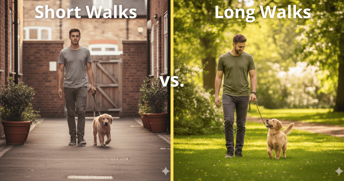 Short Walks vs. Long Walks