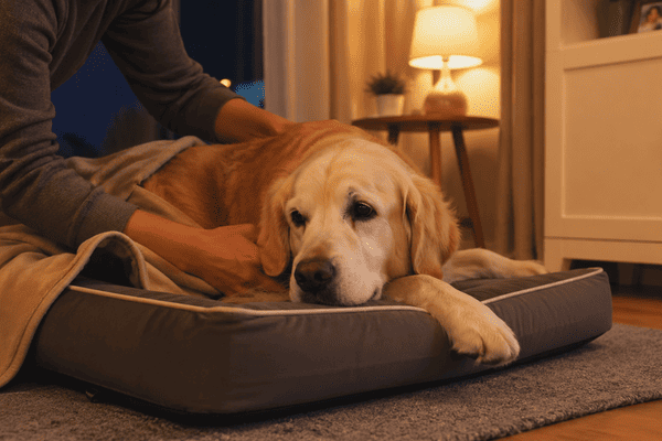 Helping your dog lie on its side correctly can improve alignment and make resting much more comfortable. 